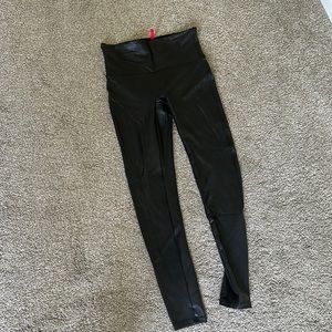 Spanx leather leggings